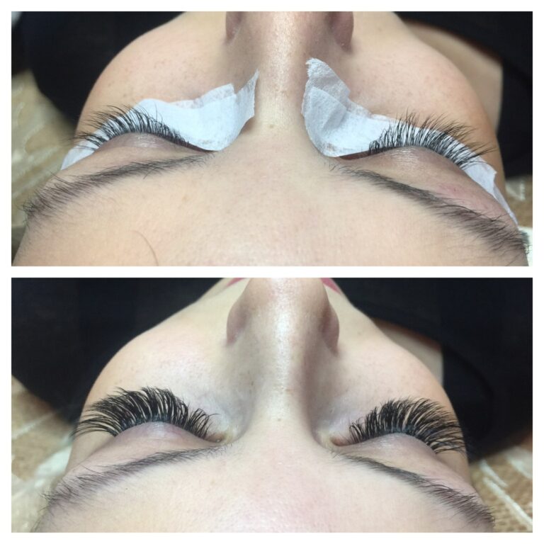 Wimpernverlängerung – Beispiel 1 aus Ludmilas Kosmetikstudio in Biberach an der Riß