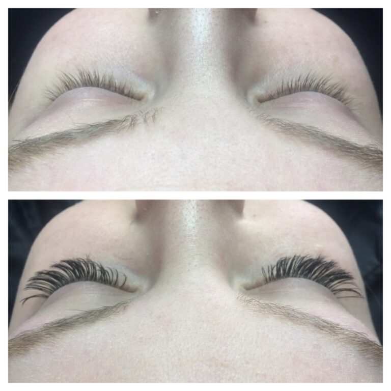 Wimpernverlängerung – Beispiel 2 aus Ludmilas Kosmetikstudio in Biberach an der Riß
